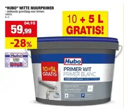 Hubo “HUBO” WITTE MUURPRIMER aanbieding