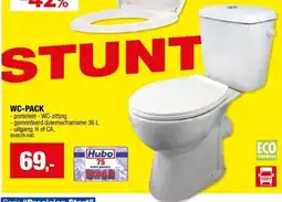 Hubo WC-PACK aanbieding