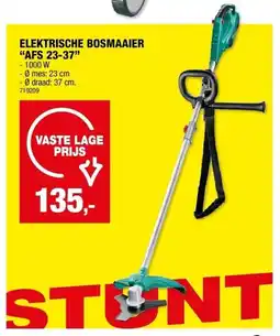 Hubo ELEKTRISCHE BOSMAAIER “AFS 23-37” aanbieding