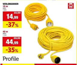Hubo VERLENGSNOER 10 m aanbieding