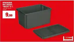Hubo OPBERGBOX MET DEKSEL “NESTA” 51 L aanbieding