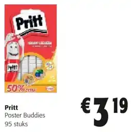 Colruyt Pritt Poster Buddies 95 stuks aanbieding