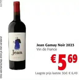 Colruyt Jean Gamay Noir 2023 aanbieding