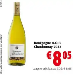 Colruyt Bourgogne A.O.P. Chardonnay 2022 aanbieding