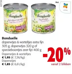 Colruyt Bonduelle aanbieding