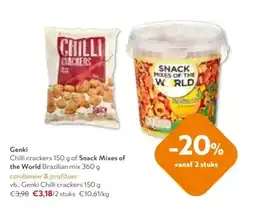 Genki Chilli crackers 150 g