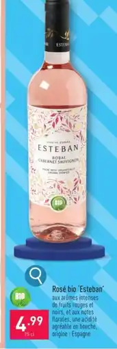 ALDI Rosé bio 'Esteban 75 cl aanbieding