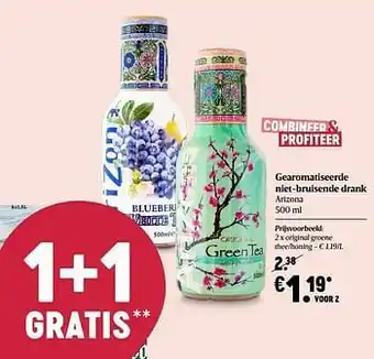 Delhaize Original groene thee-honing aanbieding