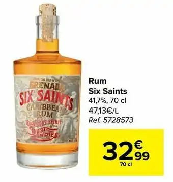 Rum six saints