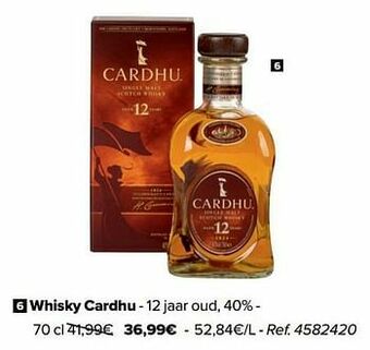 Carrefour Whisky cardhu aanbieding