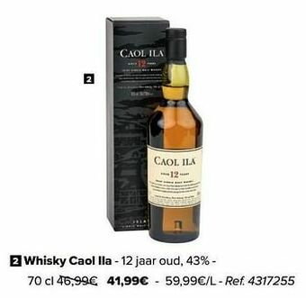 Carrefour Whisky caol ila aanbieding