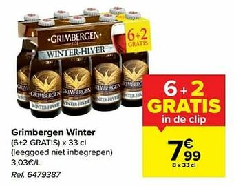 Carrefour Grimbergen winter aanbieding
