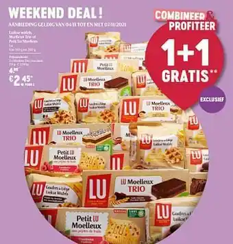 Moelleux trio chocolade