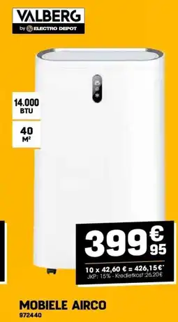 Electro Depot MOBIELE AIRCO aanbieding