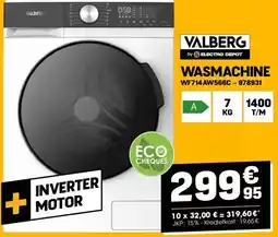 Electro Depot WASMACHINE aanbieding