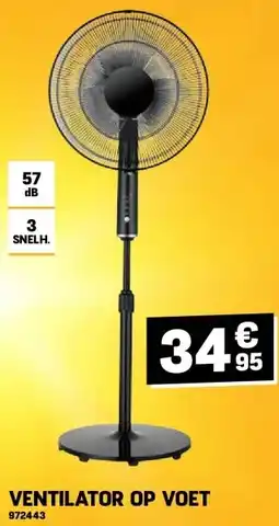 Electro Depot VENTILATOR OP VOET aanbieding