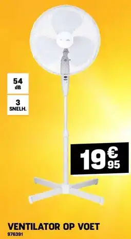Electro Depot VENTILATOR OP VOET aanbieding