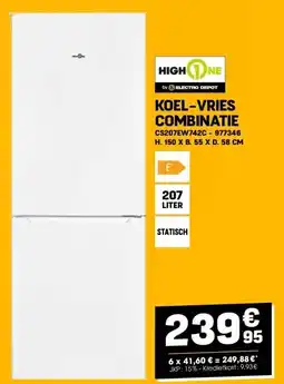 Electro Depot KOEL-VRIES COMBINATIE aanbieding