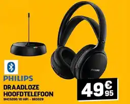 Electro Depot DRAADLOZE HOOFDTELEFOON aanbieding