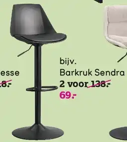 Leen Bakker Barkruk Sendra aanbieding