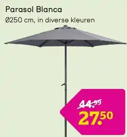 Leen Bakker Parasol Blanca aanbieding