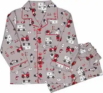 Jongens flanel pyjama