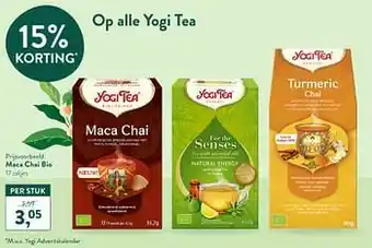Holland & Barrett Maca chai bio aanbieding