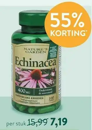 Holland & Barrett Echinacea aanbieding