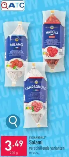 ALDI CUCINA NOBILE Salami 200g aanbieding