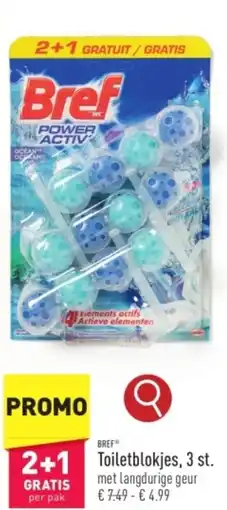 ALDI BREF Toiletblokjes, 3 st. aanbieding