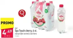 ALDI Spa Touch cherry, 6 x 50 cl aanbieding