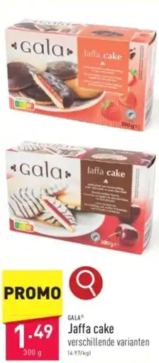 ALDI Gala Jaffa cake 300g aanbieding