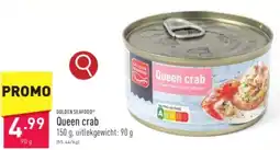 ALDI GOLDEN SEAFOOD Queen crab 90g aanbieding