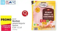 ALDI Délifin Beenham 180g aanbieding
