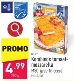 IGLO Kombinos tomaat mozzarella 300g