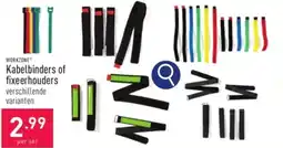 ALDI WORKZONE Kabelbinders of fixeerhouders aanbieding