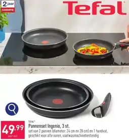 ALDI TEFAL Pannenset Ingenio, 3 st. aanbieding