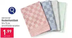 ALDI HOME CREATION Keukenhanddoek 50 x 70 cm aanbieding