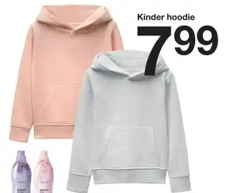 Zeeman Kinder hoodie aanbieding