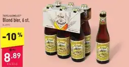 ALDI TRIPEL KARMELIET Blond bier, 6 x 33 cl aanbieding