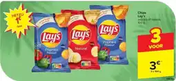 Carrefour Chips Lay’s aanbieding