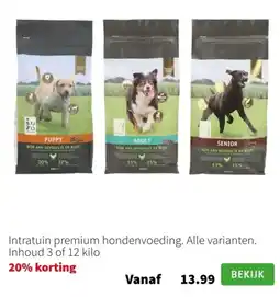 Intratuin Intratuin premium hondenvoeding aanbieding