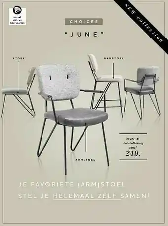 Xooon June stoel aanbieding