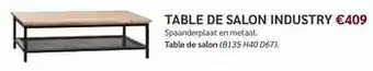Crack Table de salon industry aanbieding