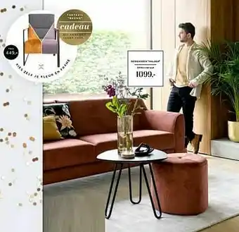 Xooon Designsofa malaga 2,5-zits aanbieding