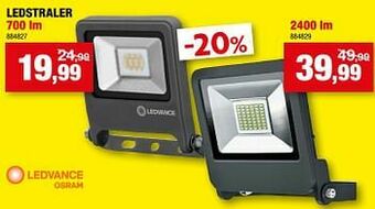 Hubo Ledstraler aanbieding