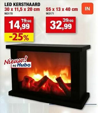 Hubo Led kersthaard aanbieding