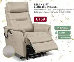 Crack RELAX LIFT ELINE BIS IN LEDER aanbieding
