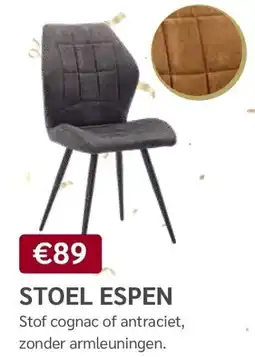 Crack STOEL ESPEN aanbieding