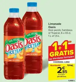 Carrefour Limonade Oasis aanbieding